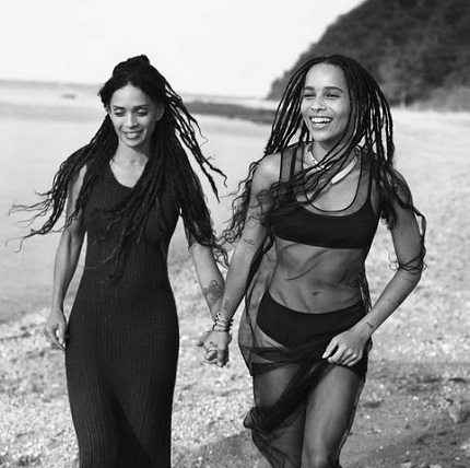 How Zoë Kravitz and Lisa Bonet Nailed Mommy-and-Me Style Before It Was Even a Thing